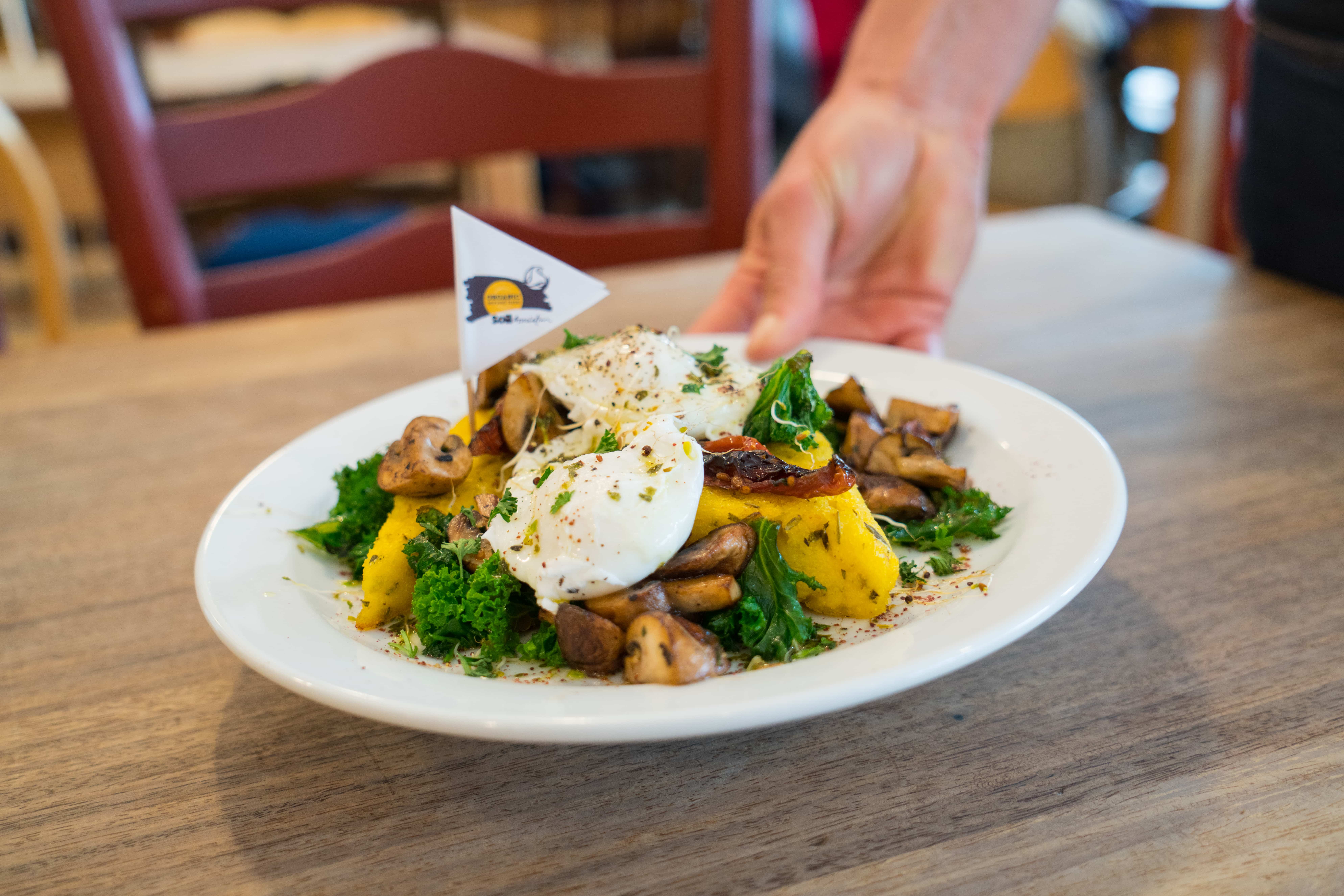 Find an organic restaurant