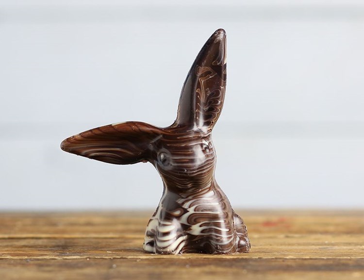 Cocoa Loco Solid Chocolate Easter Bunny