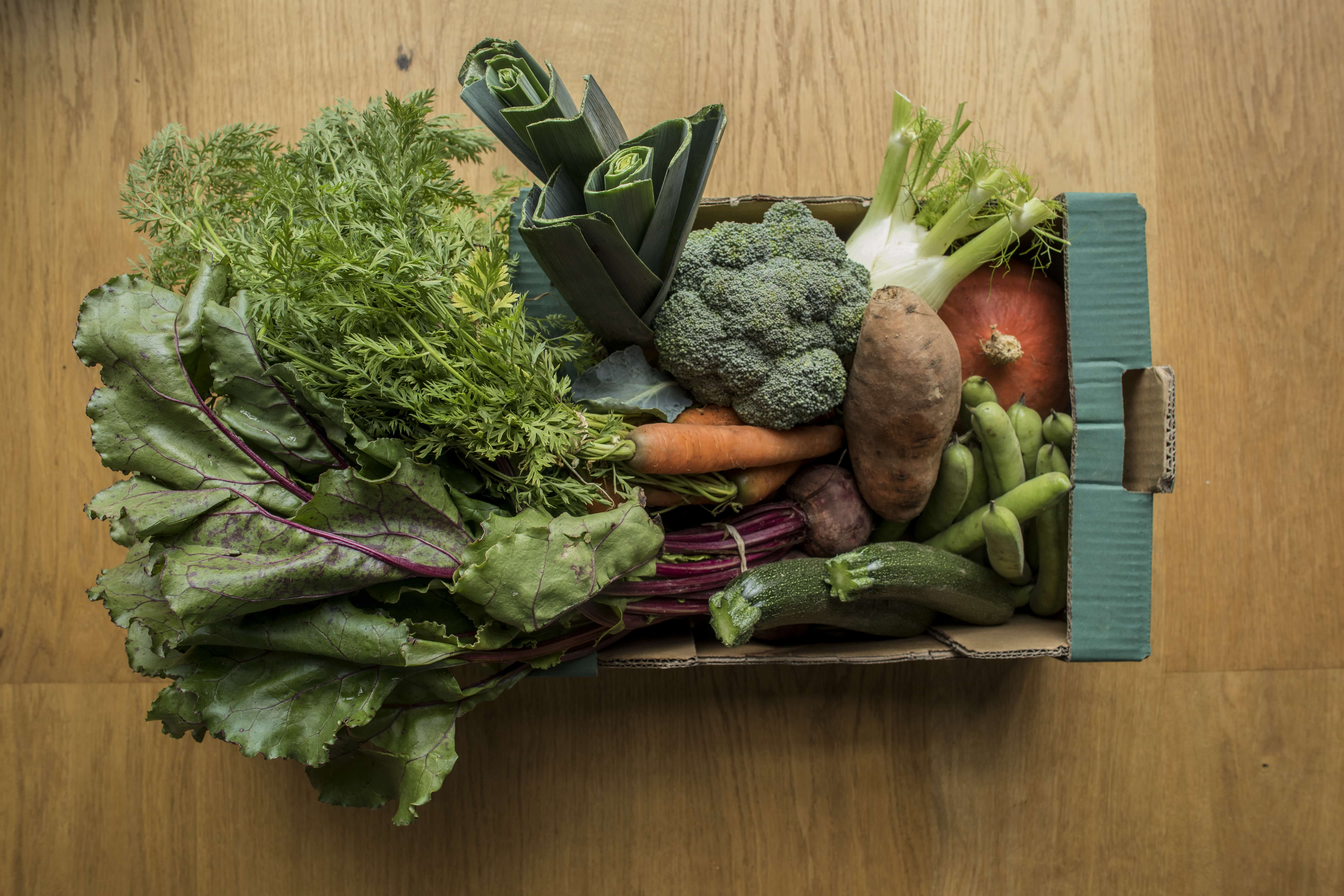 organic veg box