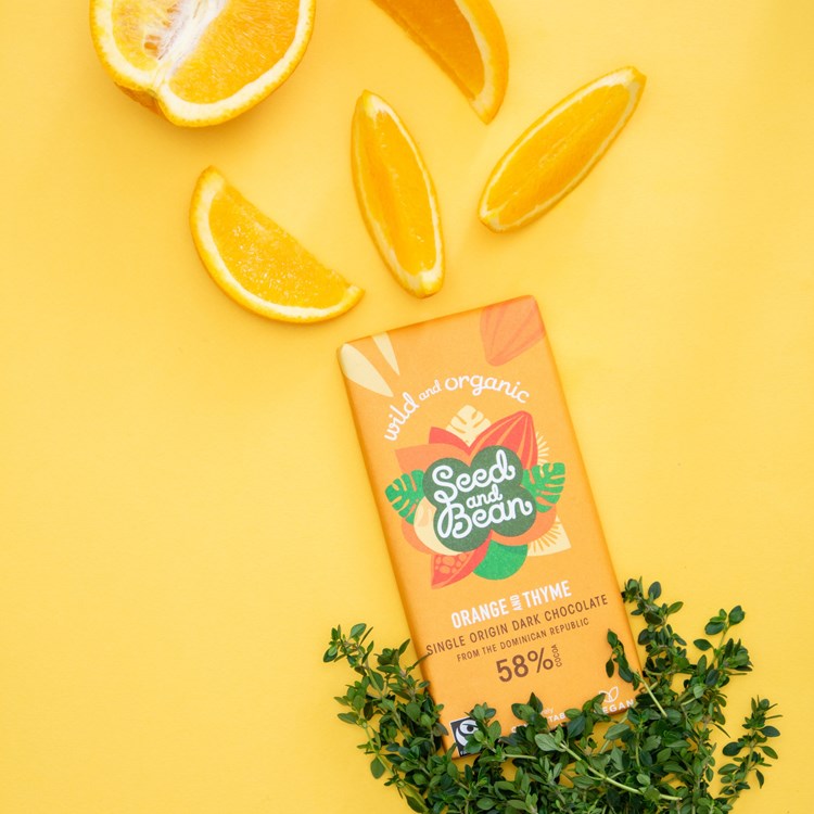 seed and bean's orange and thyme bar