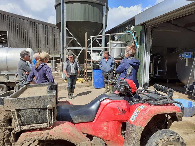 RELACS Farmer Field School group, May 2021