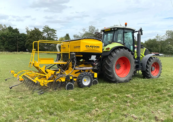 Claydon drill: The latest equipment minimises soil movements by only moving soil in the rooting and seeding zone so the soil structure remains intact