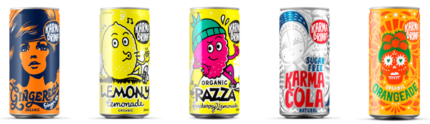 Karma fizzy drinks