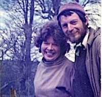 Carolyn and Charlie Wacher on their farm