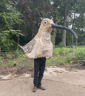 man in curlew outlfit